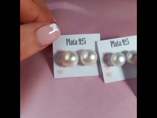 Vídeo relacionado con Valero Pearls Pendientes para Mujer Plata de ley 925 Perlas de agua dulce de cultivo