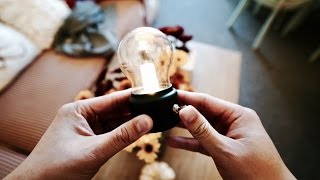 Rechargeable LED Edison Bulb Lamp | Apollo Box