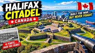 Halifax Citadel: Canada's Star-Shaped Fortress 🇨🇦 #HalifaxCitadel #Canada #Histo
