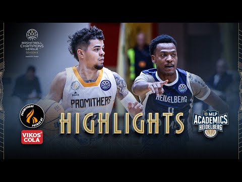 Promitheas Patras BC Vikos Cola v MLP Academics Heidelberg | Highlights | #BasketballCL 2025-26