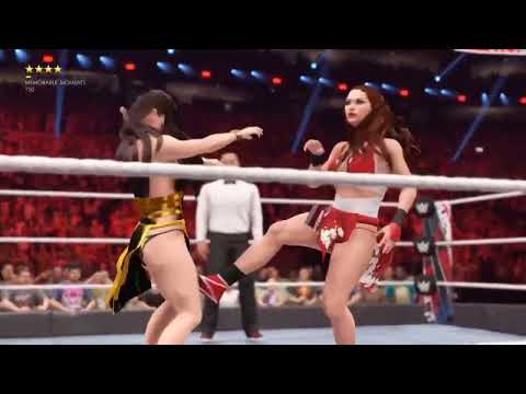 WWE 2K22: Mai Shiranui vs Chun-Li