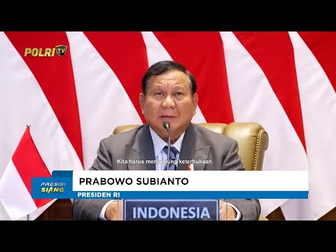 PRESIDEN PRABOWO HADIRI BRICS LEADERS VIRTUAL MEETING
