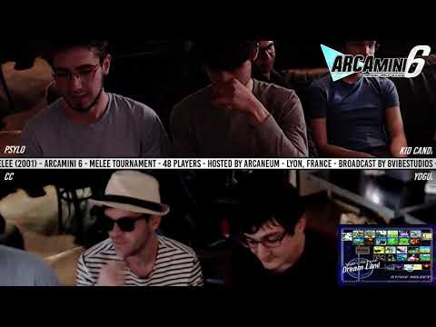 Arcamini 6 - Psylo & Kid Candi (RED) VS CC & Yogui (GREEN) SSBM Teams WSF - Smash Melee