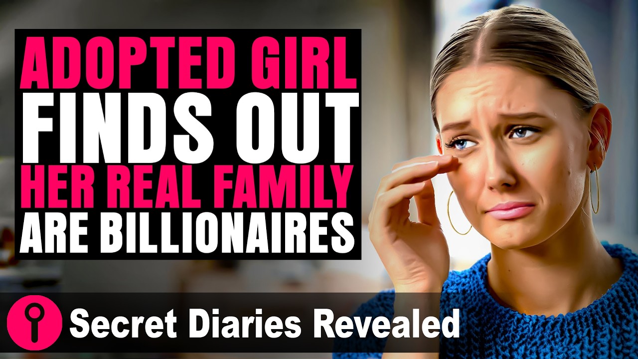 Adopted Girl Finds Out Her Real Family Are Billionaires | @SecretDiariesRevealed