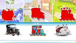 Car Games for Kids, Car Puzzles Game for Toddlers, Vehicle Sounds