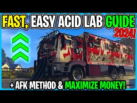 How To Use The Acid Lab In GTA 5 Online To MAXIMIZE MONEY! (Easy Acid Lab Guide 2024)