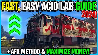 How To Use The Acid Lab In GTA 5 Online To MAXIMIZE MONEY! (Easy Acid Lab Guide 2024)