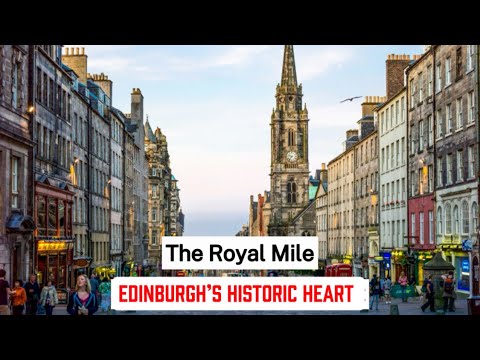 Edinburgh’s Historic Old Town | Walking The Royal Mile to Edinburgh Castle 🏰 Scotland Walk in 4K