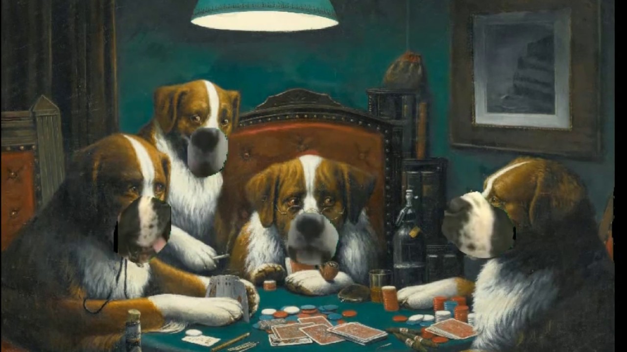 Poker game (Cassius Marcellus Coolidge)