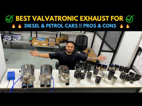 Non-brand silver imported electronic valvatronic exhaust sys...