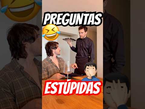 Las PREGUNTAS de ALGUNOS CLIENTES🤦🏻‍♂️😂🤣 #humor #comedia #mozo #clientes #shorts