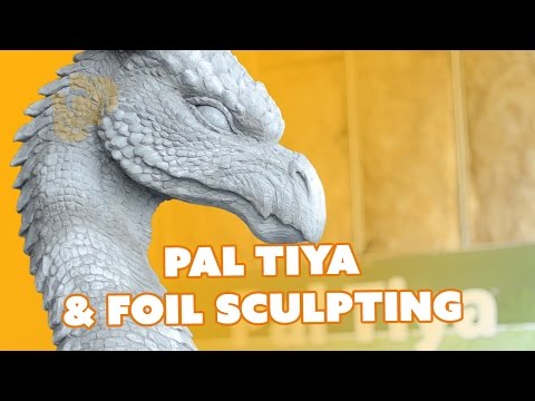 Sculpting with Hot Glue, Tin Foil, & Pal Tiya Clay - Prop: Shop