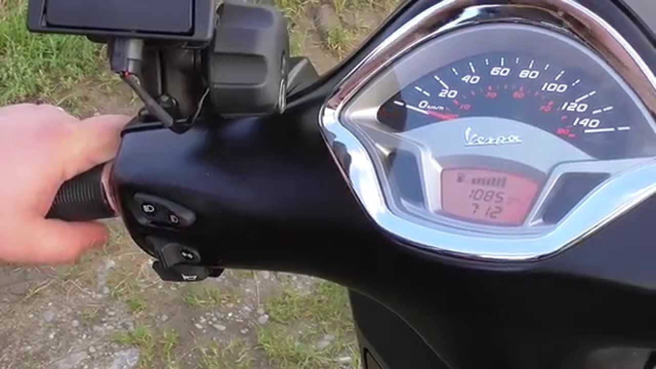 Vorstellung: Vespa GTS 300 Super Sport i E  ABS Modell 2014