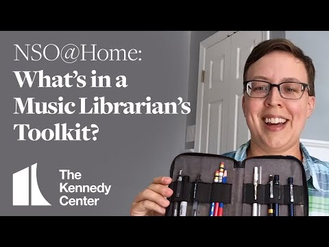 What's in a Music Librarian's Toolkit? | NSO @ Home: Susan Stokdyk, Associate Librarian, NSO