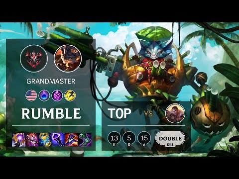 Rumble Top vs Jayce - NA Grandmaster Patch 11.19