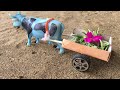DIY How To Make A Mini Bullock Cart Animals Bullock Cart Cow Bullock Cart Animals Toys