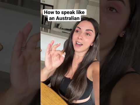 How to speak like an Australian