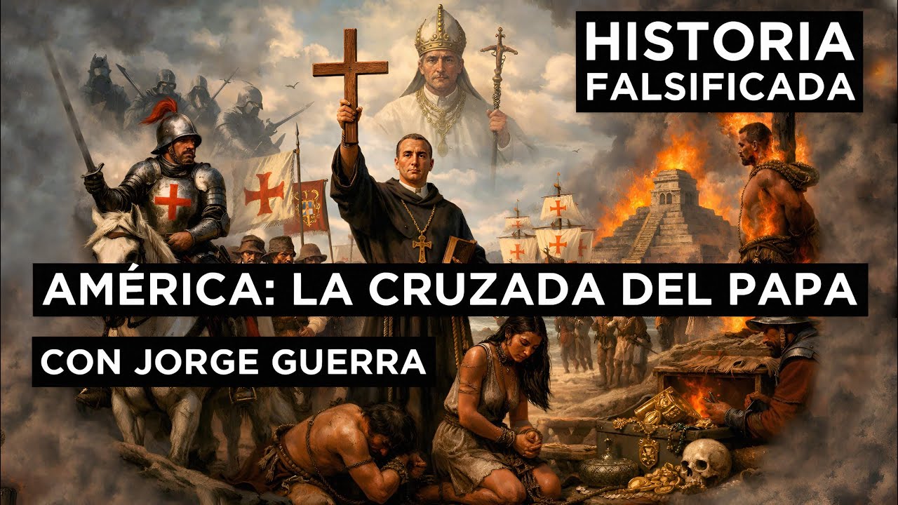 Colón NO descubrió América: Templarios, Papas y la Gran Mentira de la Conquista con Jorge Guerra