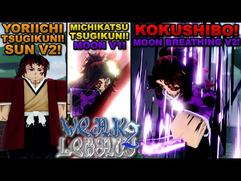 Becoming Kokushibo & Unlocking Moon Breathing v2 In Roblox Weak Legacy 2... Here's What Happened!
