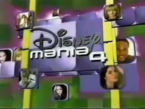 Disneymania 4 TV commercial still featuring Disney Channel Stars lineup