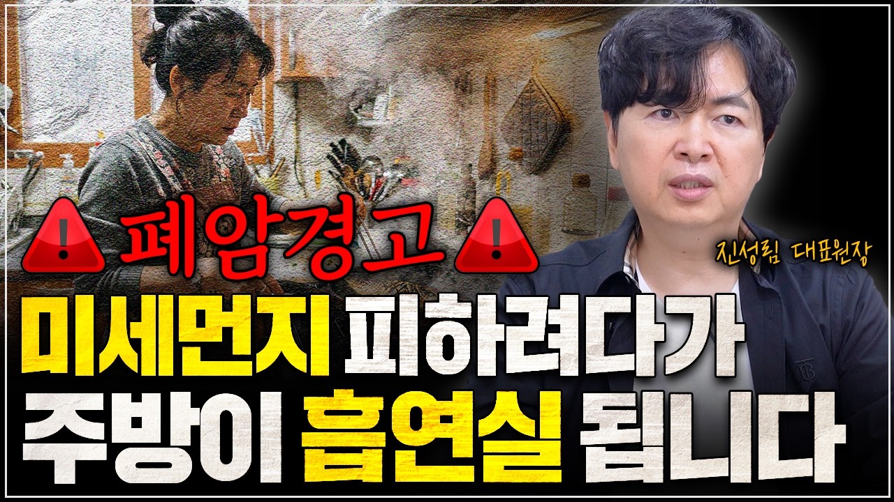 미세먼지 피하려다가