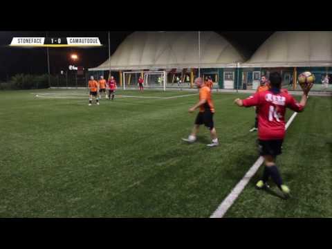 Stoneface 2004 vs Camautodue  - 7 GIORNATA TROFEO 2017 OVER 30 SERIE A -  INTEGRALE