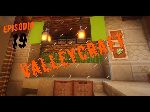 FARM DI CANNE DA ZUCCHERO E BAMBU' - TUTORIAL  - VALLEYCRAFT - EP 19 - MINECRAFT ITA - Survival