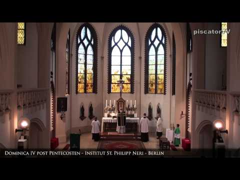 Dominica IV post Pentecosten 10 Praefatio - Traditional Latin Mass