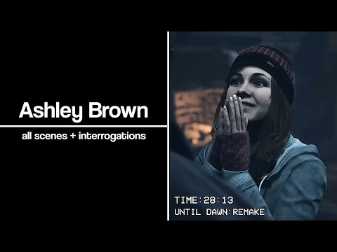 Ashley Brown Scenepack - All Scenes + Interrogations - Until Dawn (Remake)