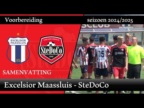 Samenvatting Excelsior Maassluis  - SteDoCo (20/07/24, oefenwedstrijd)