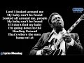 B.B.King - Three O'Clock Blues | Lyrics Meaning