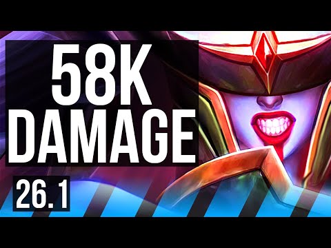 LISSANDRA vs IRELIA (MID) | 58K damage, Good KDA: 12/3/18 | KR Diamond | 26.1