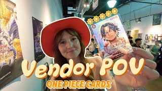 I can't STOP selling one piece🤩 | Vendor POV♡ | OPTCG