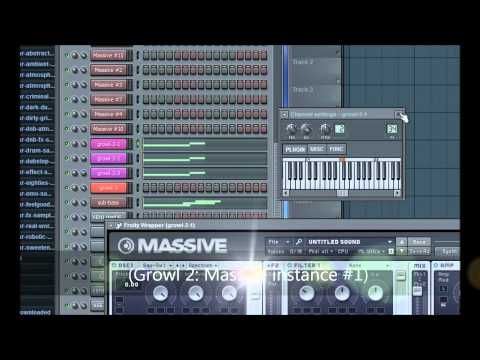 How to Recreate the Growls in Skrillex - Scary Monsters and Nice Sprites (FL Studio Tutorial)