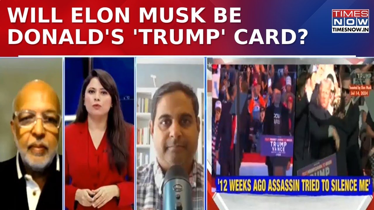 Elon Musk Joins Donald Trump At Rally In Butler, Pennsylvania, After Trump's Assassination Attempt