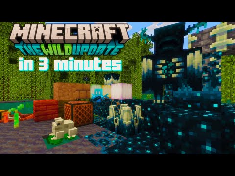 Minecraft 1.19 Wild Update in 3 minutes