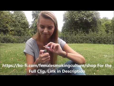 Interview with a First Time Smoker: Alicja Flirts with Addiction!