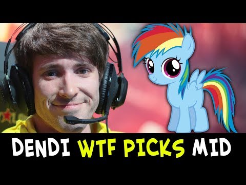 Dendi WTF mid PICKS — non-META heroes