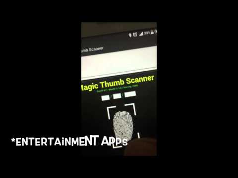 Magic Thumb Scanner Video