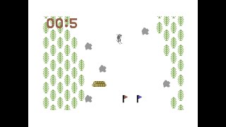 Olympic Skier (C64 Longplay)