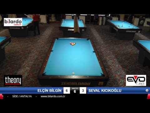 ELÇİN BİLGİN & SEVAL KICIKOĞLU Bilardo Maçı - 