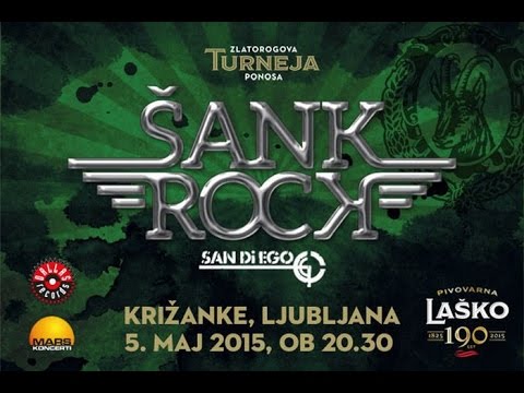 Šank rock - Ljubljana Križanke 05.05.2015 (1/4) HD !