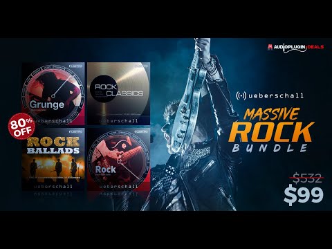 Rock out with the Massive Rock Bundle from Ueberschall!