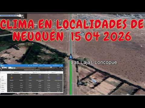 🍂 15 04 2026 Clima en cordillera Neuquén.