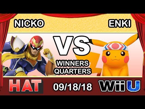 HAT 39 - FAD | Nicko (Captain Falcon) Vs. Enki (Pickahu) Winners Quarters - Smash 4