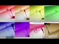 8 Gummy Bear Colors Red Orange Yellow Green Blue Purple Pink And Brown