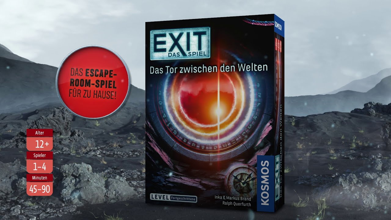 Kosmos Jeux de connaisseur EXIT: Das Tor zwischen den Welten