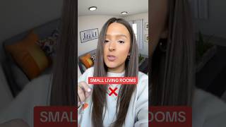 Small living rooms dos and donts