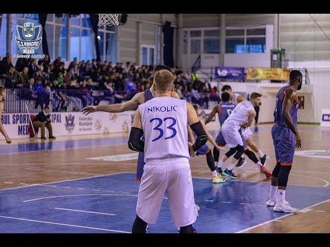 Stefan Nikolic (16 PTS) Highlights vs CSM Galati | 7 Martie , Etapa 5 LNBM Grupa Galbena 19-20