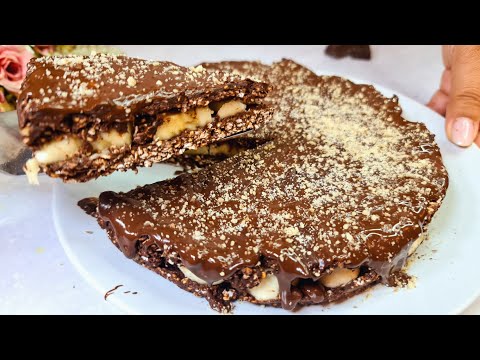 Chocolate Banana Oatmeal Cake